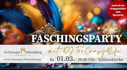 Faschingsparty - mit DJ TooCrazy4Life