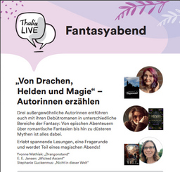 Fantasyabend  Autorinnen erzählen: