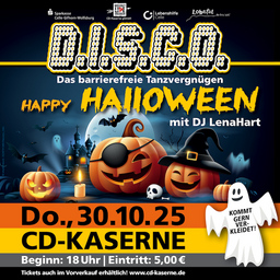 D.I.S.C.O. - Das barrierefreie Tanzvergnügen - Halloween