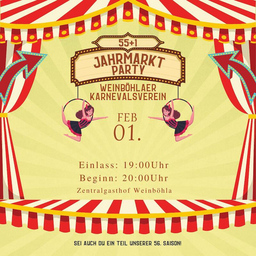 Jahrmarkt  Party - Der Samstagskracher des WKV