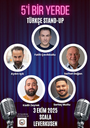 Türkisches Stand Up | 5´i Bir Yerde - Fatih Çevikkollu, Serhat Dogan, Sertaç Mutlu, Aydin Isik ve Kadir Zeyrek