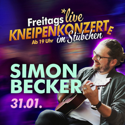 Stübchen Kneipenkonzert - mit Simon Becker