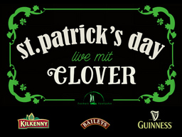 St. Patricks Day mit Clover