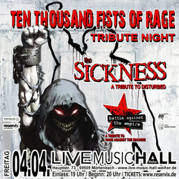 The Sickness (Disturbed Cover) - Battle Against The Empire (RATM Cover) - Tribut Night