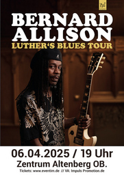 BERNARD ALLISON - LUTHER´S BLUES TOUR 2025