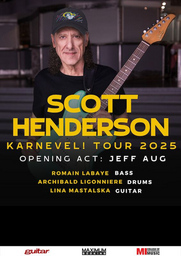 Jazz im Rondell - Scott Henderson - Karnevel! Tour 2025