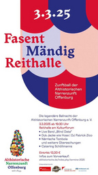 Fasent Mändig Reithalle - Zunftball der Althistorischen Narrenzunft Offenburg