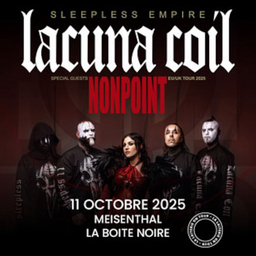 Lacuna Coil "Sleepless Empire Tour 2025" + Nonpoint +  Guest