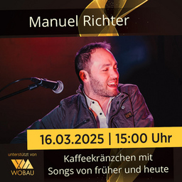 Kaffeekränzchen mit Manuel Richter