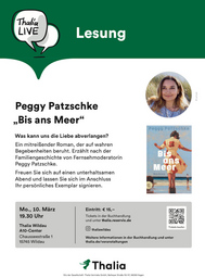 Lesung mit Peggy Patzschke "Bis ans Meer"