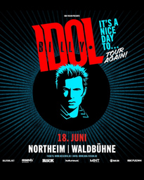 BILLY IDOL - ITS A NICE DAY TO  TOUR AGAIN!