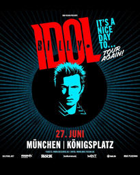 BILLY IDOL - ITS A NICE DAY TO  TOUR AGAIN!