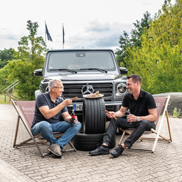 Motorisiertes Barbecue - Entdeckungstour und Fahrerlebnis bei Mercedes-Benz