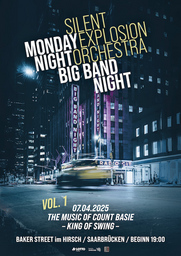 Monday Night - Big Band Night: The Music of Count Basie - The King of Swing